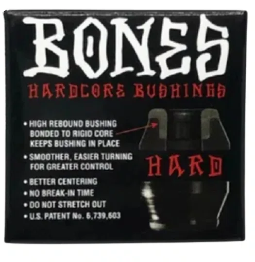 Amortecedor Bones Hardcore 96A Hard - Preto