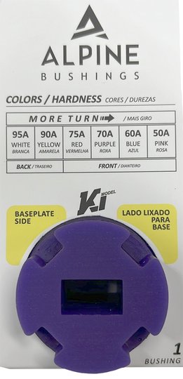 Amortecedor para Truck Alpine Surfeeling 70A - Bucha Purple Roxo