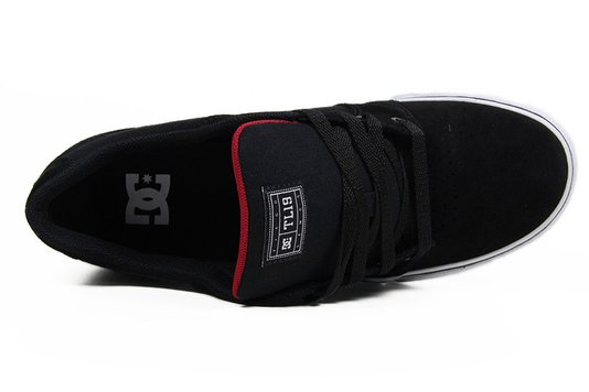 Tênis Masculino DC Anvil Tiago Lemos - Black/White