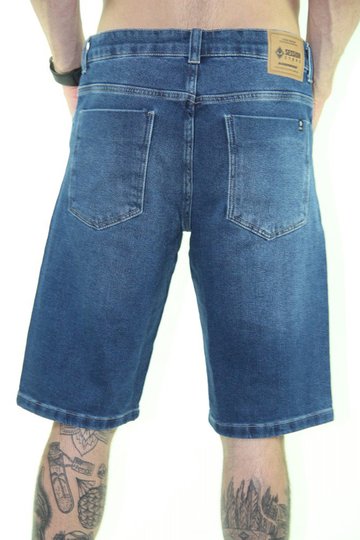 BERM PAS SESSION JEANS MOLETINHO AZUL ESCURO