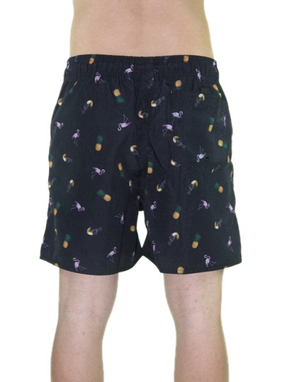 Bermuda de Passeio VLCS Tropical - Preto