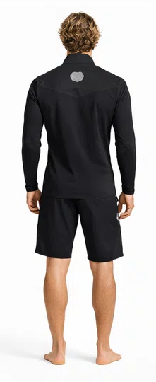 Bermuda Banho Volcom Lido Solid - Preto