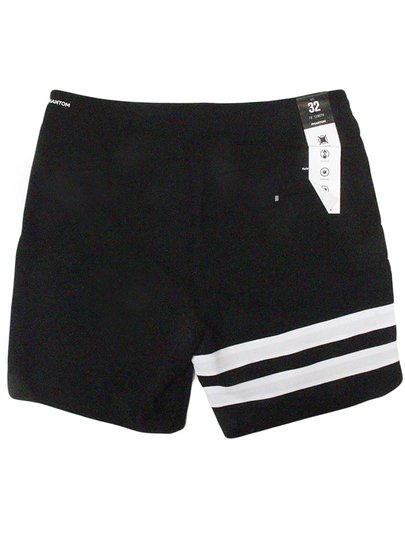 Bermuda De Banho Hurley Phantom Block Party - Preto