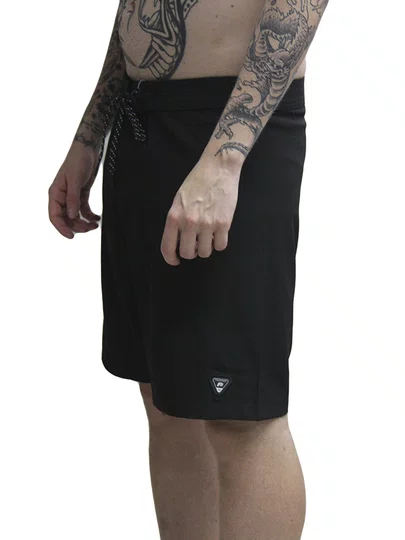 Bermuda De Banho Masculina Freesurf X Lighter Classic - Preto