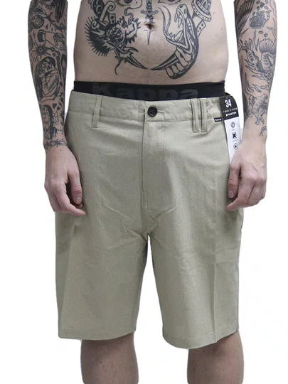 Bermuda De Banho Masculina Hurley Phantom - Caqui