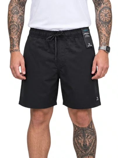 Bermuda De Banho Masculina RC Bondi Volley 17 - Preto