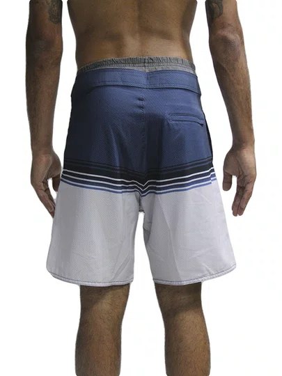 Bermuda De Banho Masculina Surfly Hibrida Sublimada - Multicolores