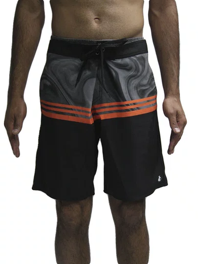 Bermuda De Banho Masculina Surfly Hibrida Sublimada - Multicores