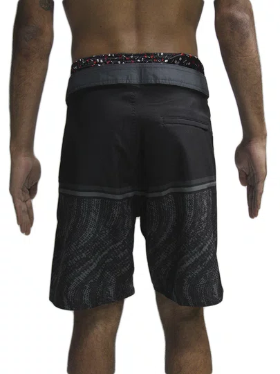 Bermuda De Banho Masculina Surfly Hibrida Sublimada - Multicores