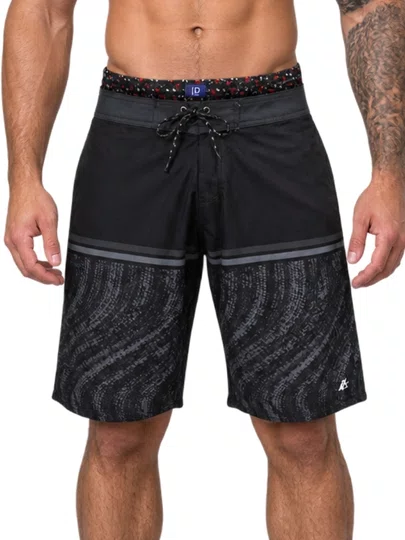 Bermuda De Banho Masculina Surfly Hibrida Sublimada - Multicores