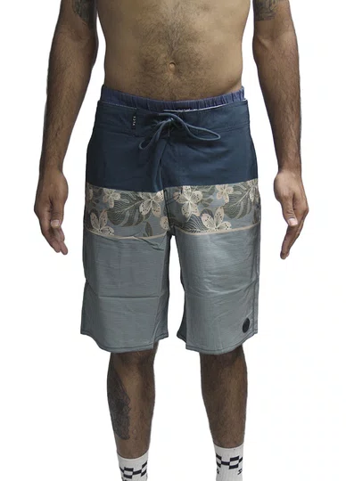 Bermuda De Banho Masculina Vlcs Elastano - Marinho