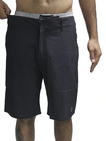 Bermuda De Banho Masculina Vlcs Elastano - Preto