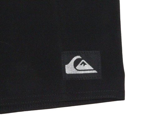 Bermuda De Banho Quiksilver Swell Solid Fusion 18 - Preto