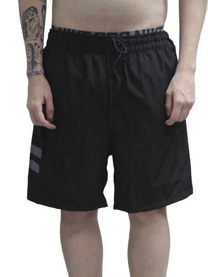 Bermuda De Elastico Big Hurley Block Over