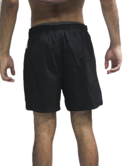 Bermuda De Elastico Fila Biella Italia - Preto