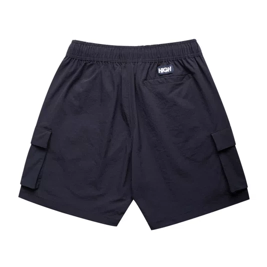 Bermuda De Elástico High Ripstop Shorts - Navy