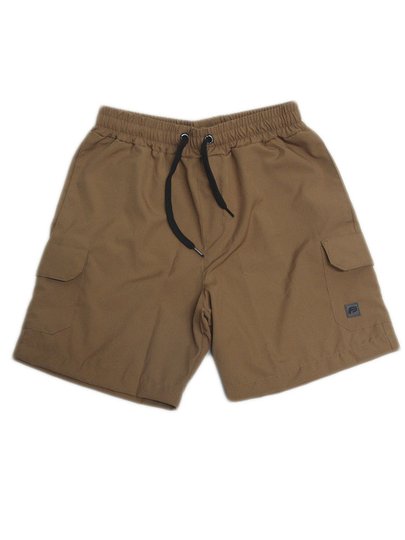 Bermuda De Elastico Infantil Freesurf Cargo - Marrom