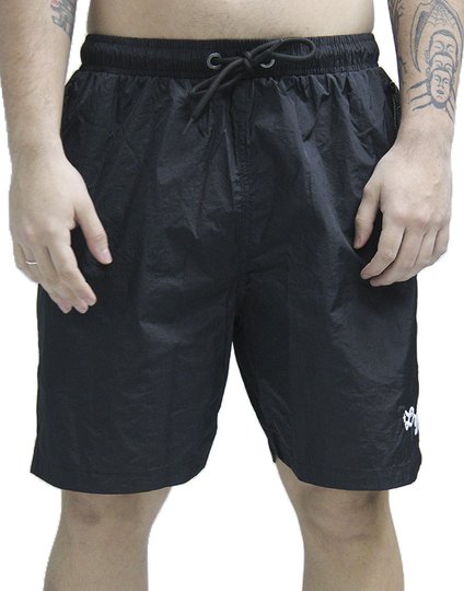 Bermuda De Elastico LRG Western Cursive - Preto