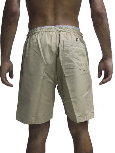 Bermuda De Elástico Masculina Element Classic Summer - Khaki