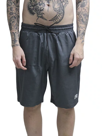 Bermuda De Elástico Masculina Hocks Jog - Grafite