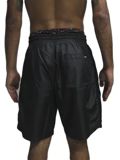 Bermuda De Elástico Masculina Hocks Tela - Preto