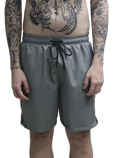 Bermuda De Elástico Masculina Lrg 47 - Cinza