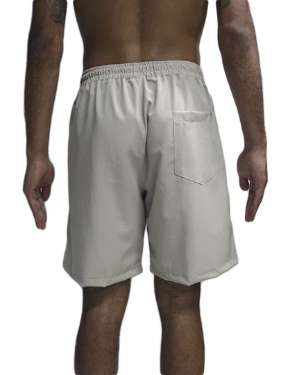Bermuda De Elástico Masculina Session Skateboard Logo - Khaki