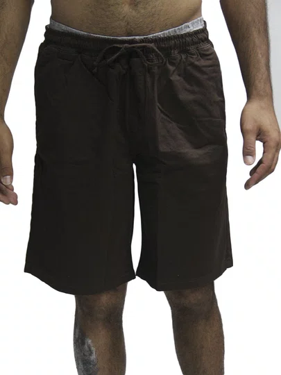 Bermuda De Elástico Masculina Volcom Frickin Elastic (Bee Check) - Black/True White