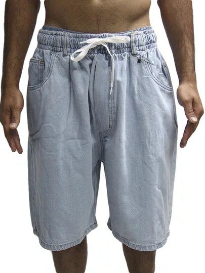 Bermuda De Elástico Masculino South Shore Balloon - Jeans
