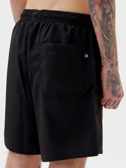 Bermuda De Elastico Santo Swell Classic - Preto