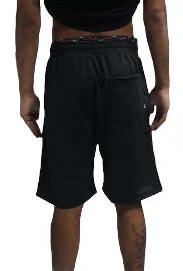 Bermuda De Elástico Wats Basket - Preto