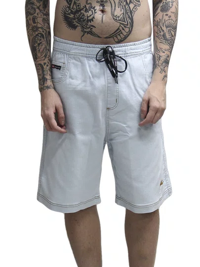 Bermuda De Elástico Masculina Wats Jeans Tag - Jeans