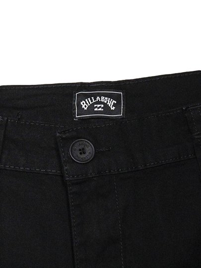 Bermuda De Passeio Billabong Carter Streetch - Preto