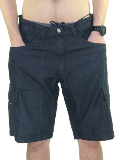 Bermuda de Passeio Blinca Sarja Basic - Chumbo