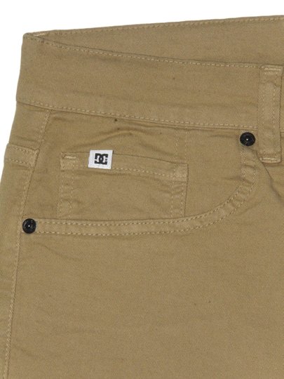 Bermuda De Passeio DC Worker Skate Straight - Bege