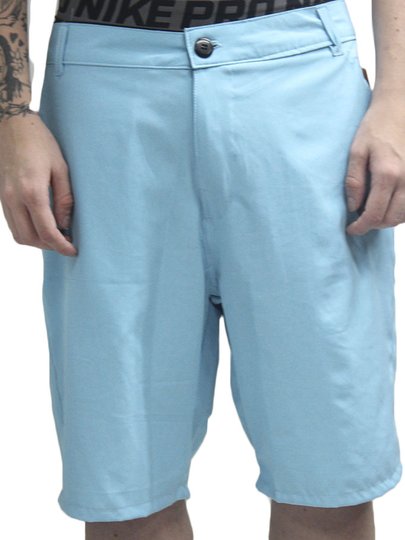 Bermuda De Passeio Freesurf Blend Manga Curta Estampada - Azul