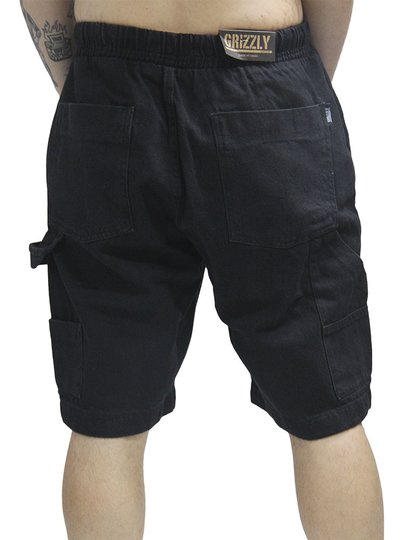 Bermuda De Passeio Grizzly Baggy - Preto