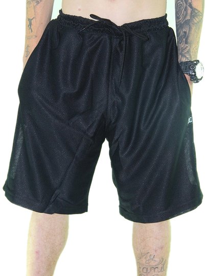 Bermuda de Passeio Masculina DC Basket Mesh - Preto