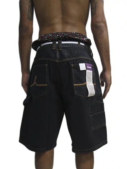 Bermuda De Passeio Masculina Hocks Jeans Dia - Preto