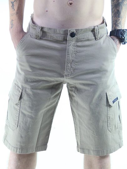 Bermuda de Passeio Masculina Juicy Basic Cargo - Bege