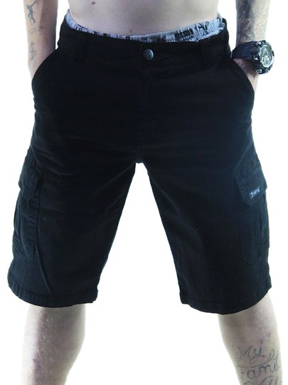 Bermuda de Passeio Masculina Juicy Basic Cargo - Preto
