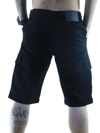Bermuda de Passeio Masculina Juicy Basic Cargo - Preto