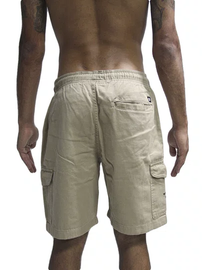 Bermuda De Passeio Masculina Rvca Chilling Cargo - Caqui