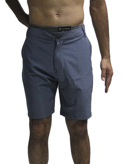 Bermuda De Passeio Masculina Surfly Lisa - Cinza Mesclado