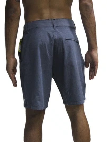 Bermuda De Passeio Masculina Surfly Lisa - Cinza Mesclado