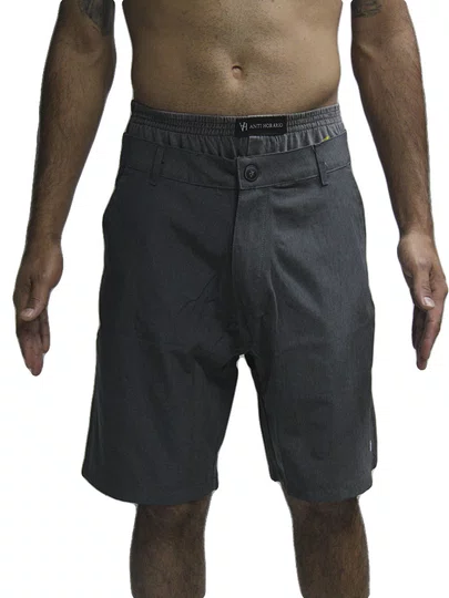 Bermuda De Passeio Masculina Surfly Lisa - Preto