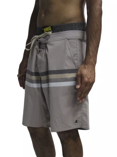 Bermuda De Passeio Masculina Surfly Sublimada Tricoline - Multicores