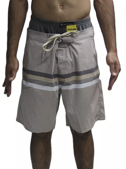 Bermuda De Passeio Masculina Surfly Sublimada Tricoline - Multicores