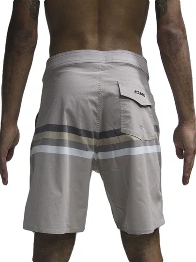 Bermuda De Passeio Masculina Surfly Sublimada Tricoline - Multicores