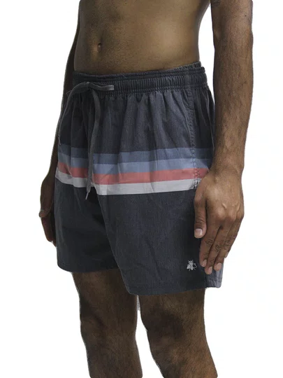 Bermuda De Passeio Masculina Surfly Sublimado Tricoline - Multicores